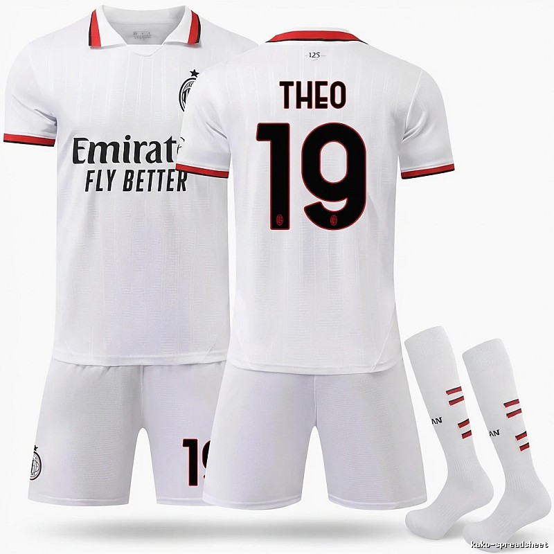 AC Milan Theo series sporty white jersey