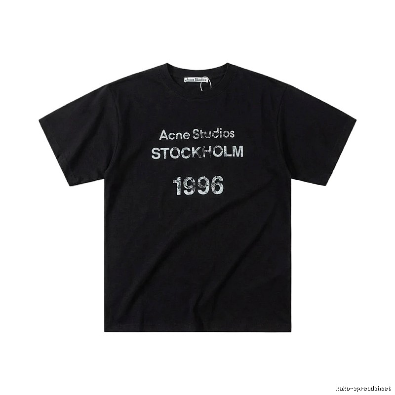 Acne Studios 1996 Black T-shirt