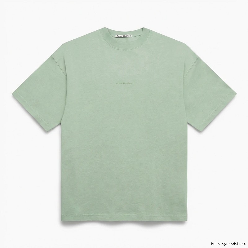 Acne Studios minimalist style light green T-shirt