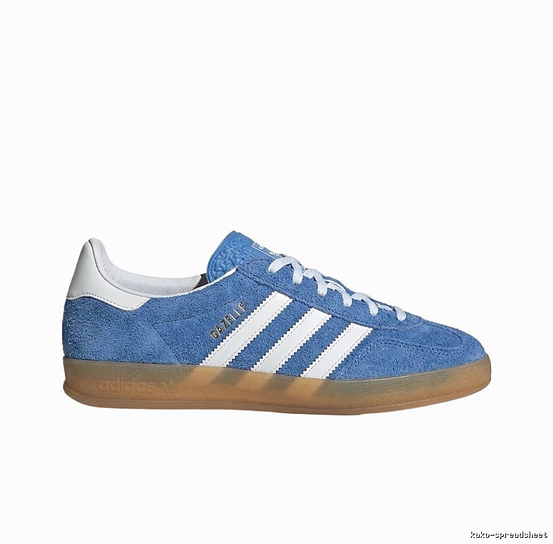 Adidas Gazelle retro style blue shoes
