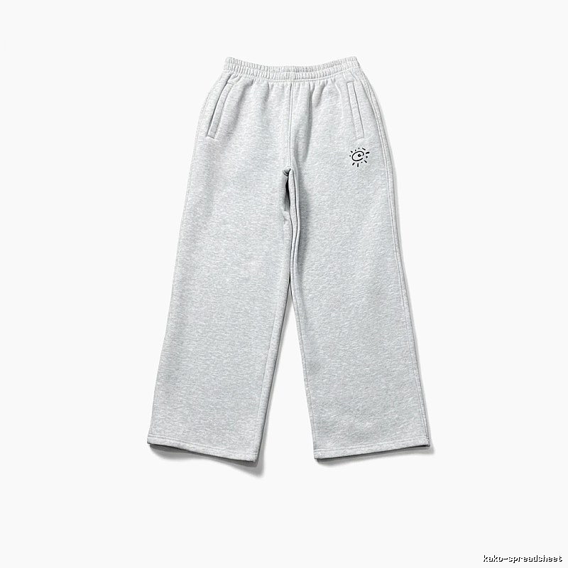 ADWYSD minimalist style gray sweatpants