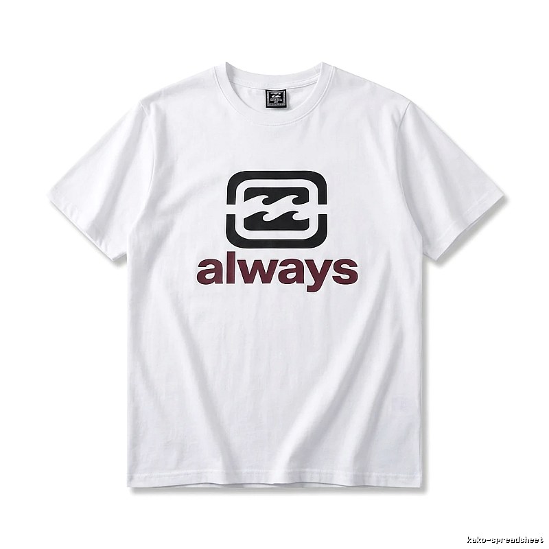 ADWYSD minimalist style white T-shirt