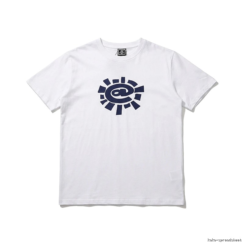ADWYSD Printed Simple White T-shirt