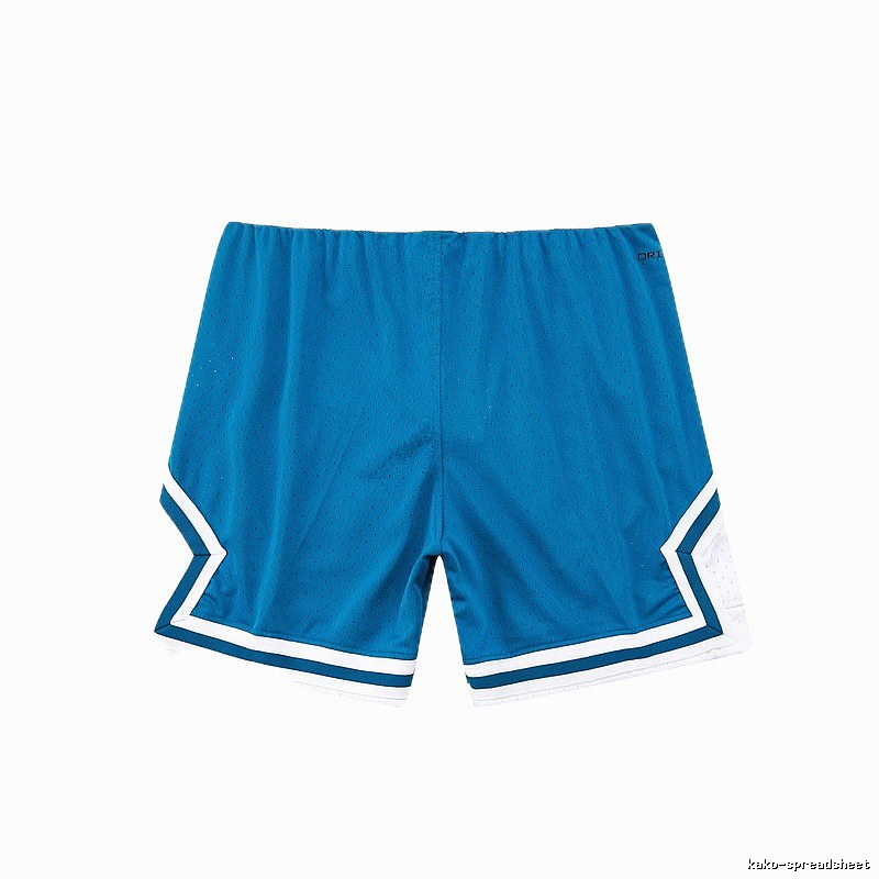 AJ basketball style blue shorts