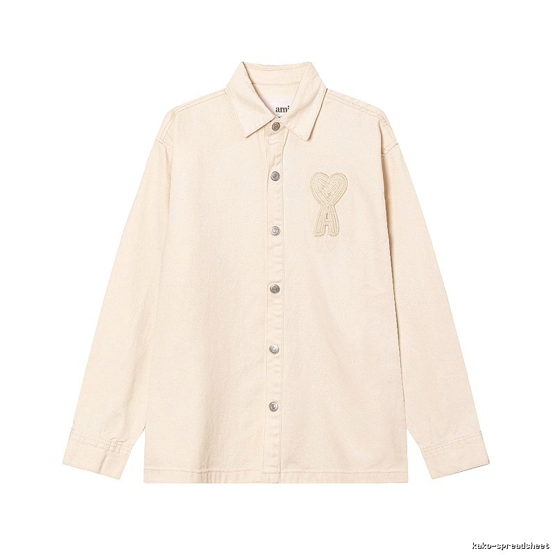 AMI Embroidered Love Style Shirt