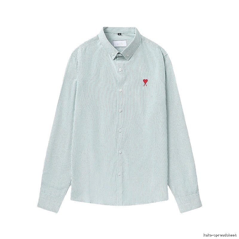AMI Heart - Shaped Stripe Shirt