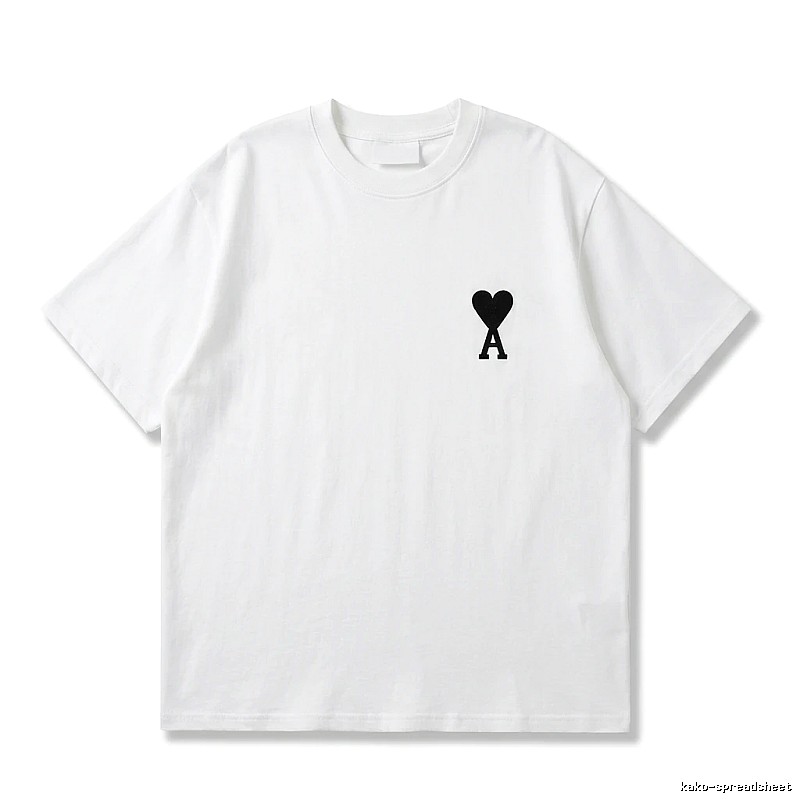 AMI Love Simple White T-shirt