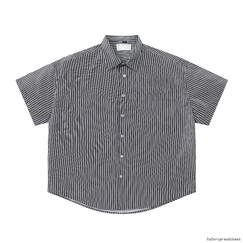 AMI striped retro-style shirt