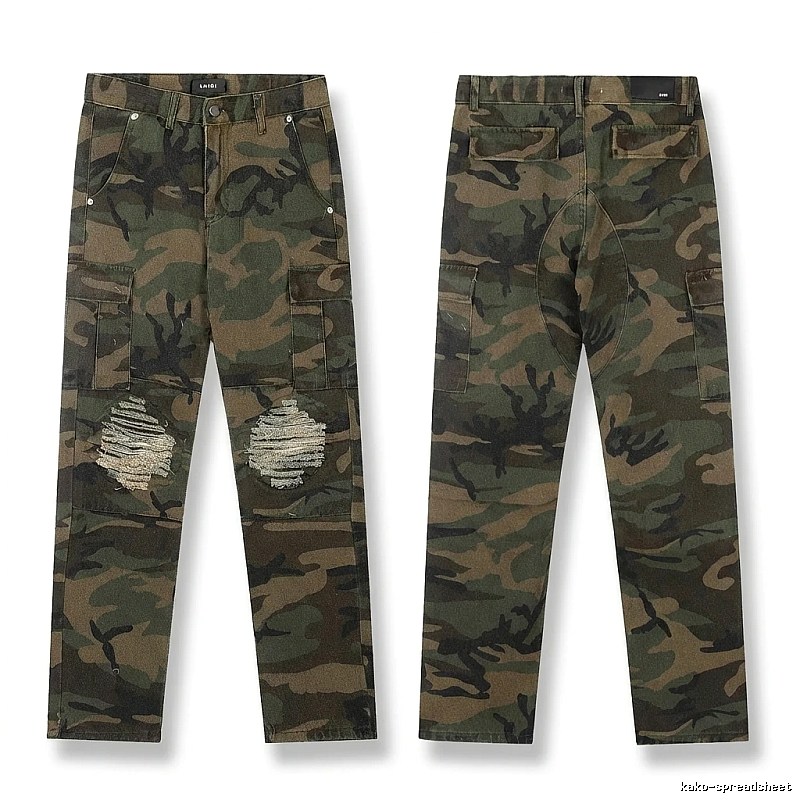 AMIRI camouflage-style work pants