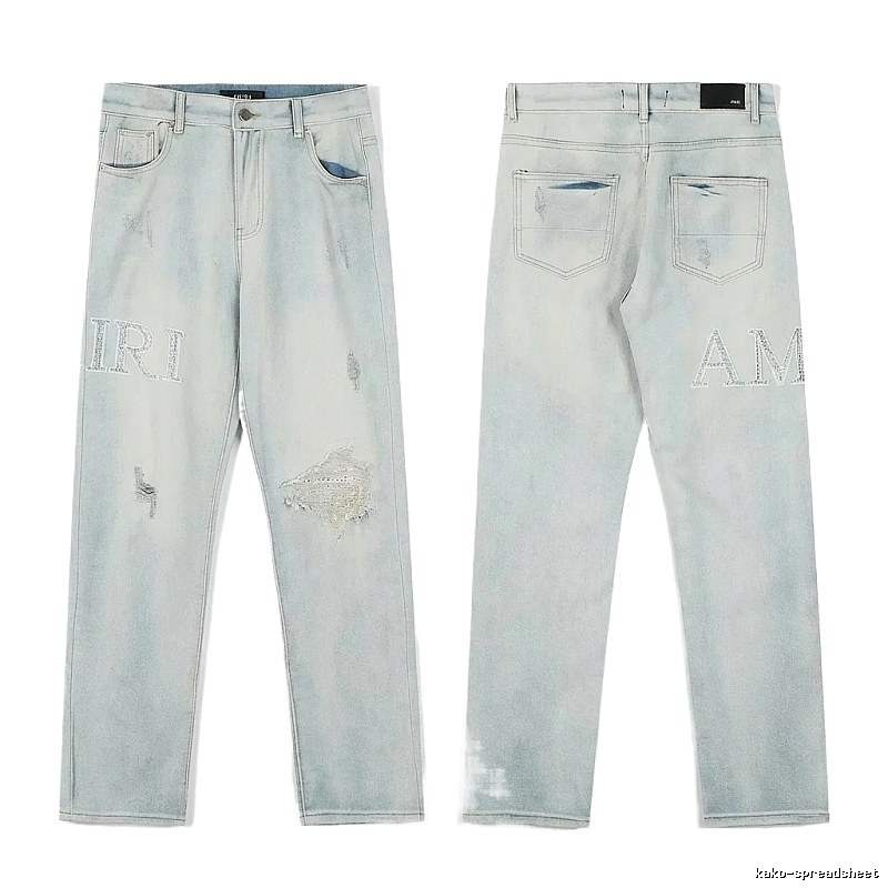 AMIRI Ripped Trendy and Cool Style Jeans