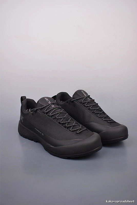 Arc'teryx Trail Sneakers, Technical Upper in Black