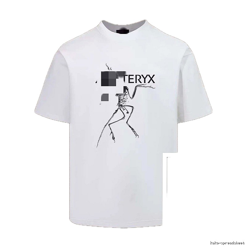 Arc'teryx Veilance Series Trendy and Cool White Short Sleeve T-Shirt