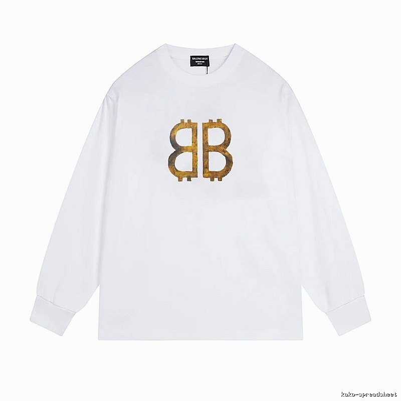 Balenciaga BB Print White T-shirt