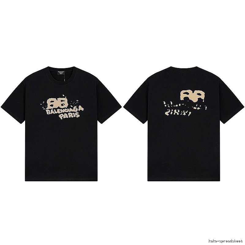 Balenciaga BB Series Black T-shirt