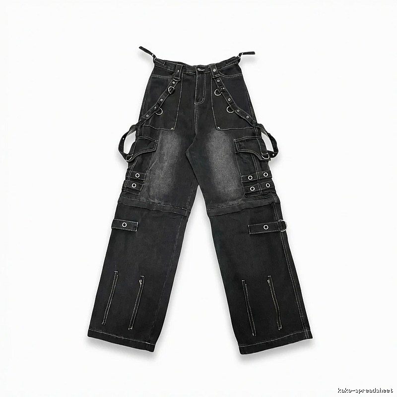 Balenciaga dark workwear style jeans