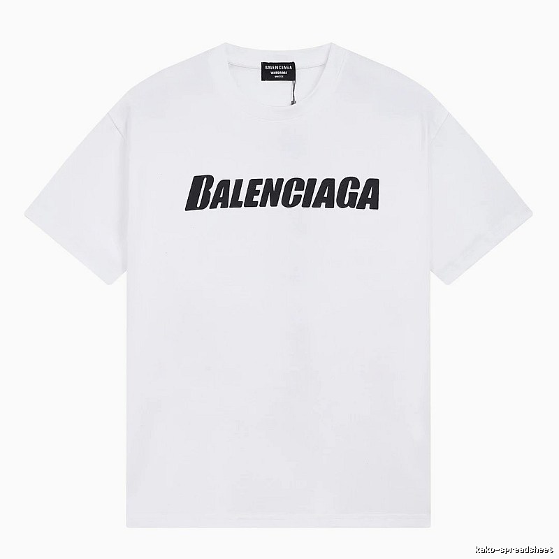 Balenciaga minimalist white T-shirt