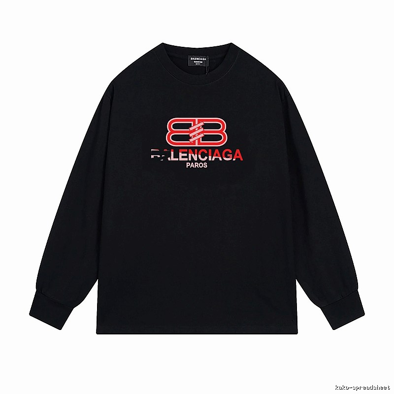 Balenciaga PAROS series black T-shirt