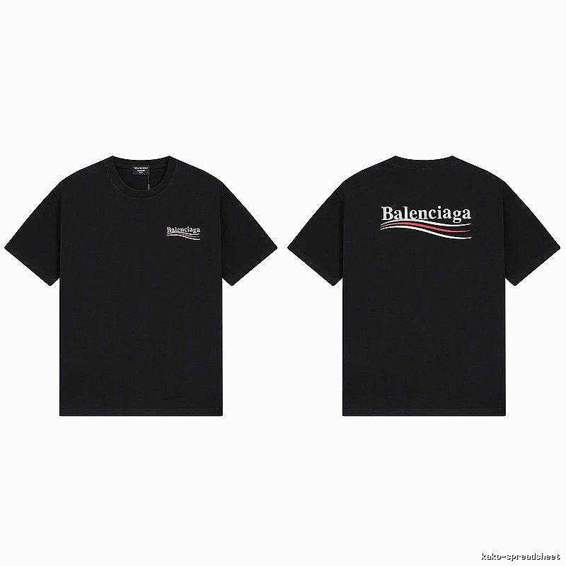 Balenciaga simple black short-sleeve