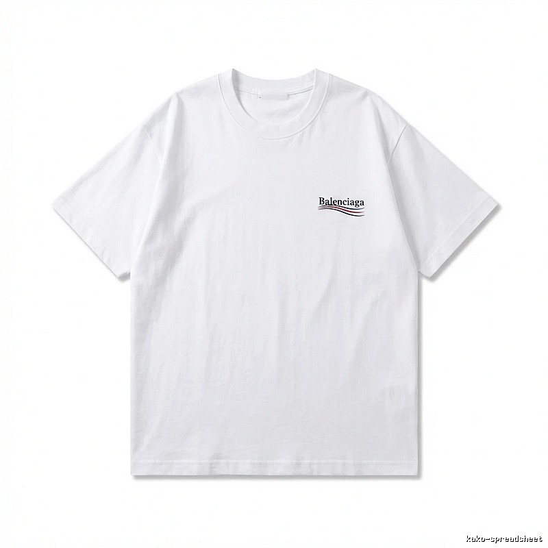 Balenciaga Simple White T-shirt