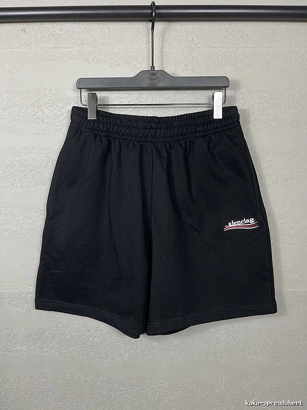 Balenciaga sporty black shorts