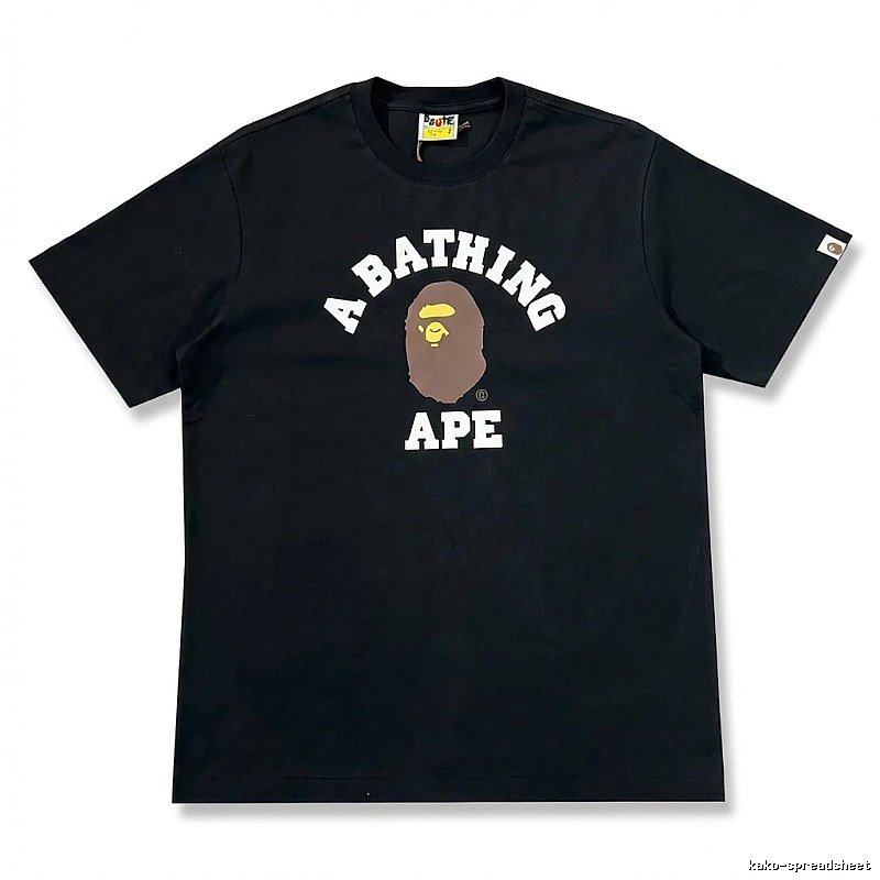Bape Ape Head Black T-shirt
