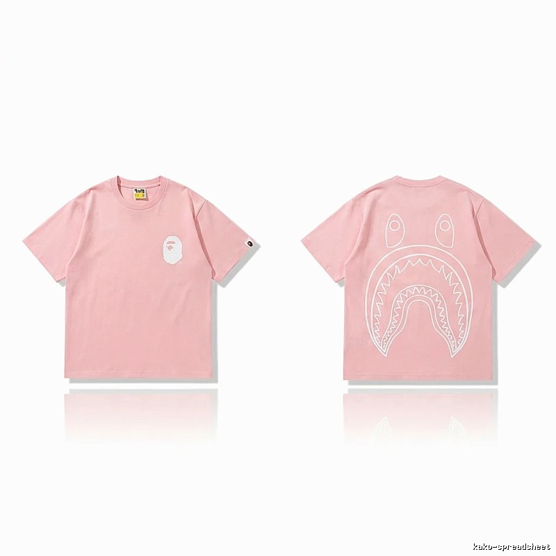 Bape Shark Series Pink T-shirt