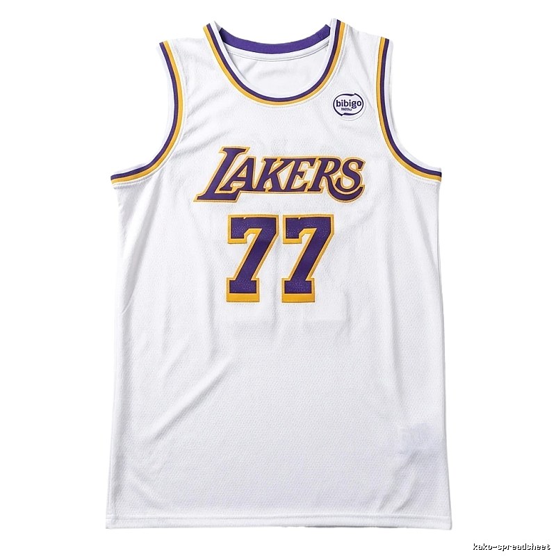 Bibigo Doncic-style white jersey