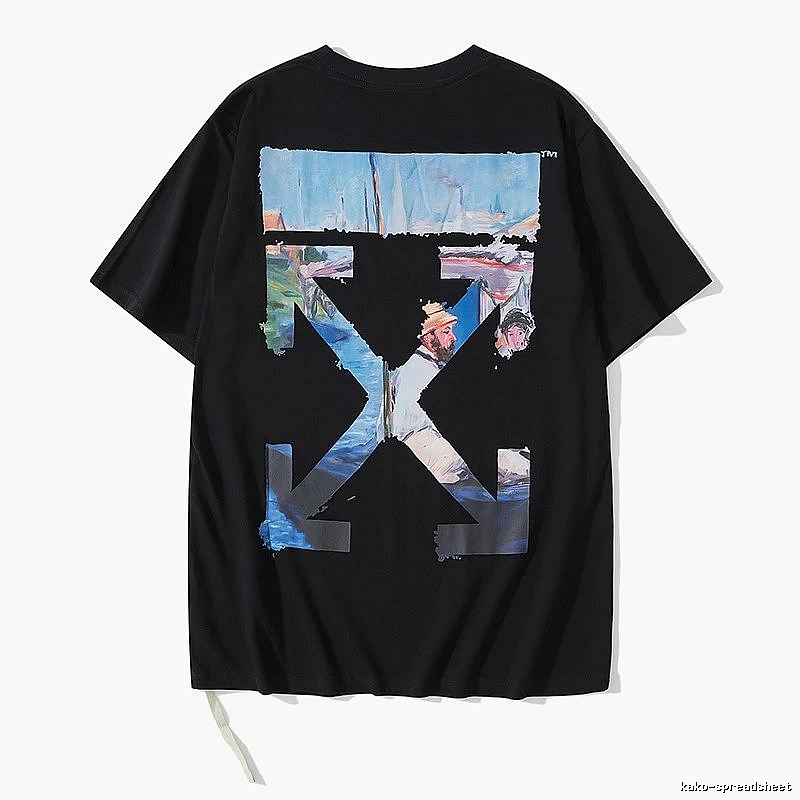 Black Style 637 Anime Graphic T-Shirt Visual Accent