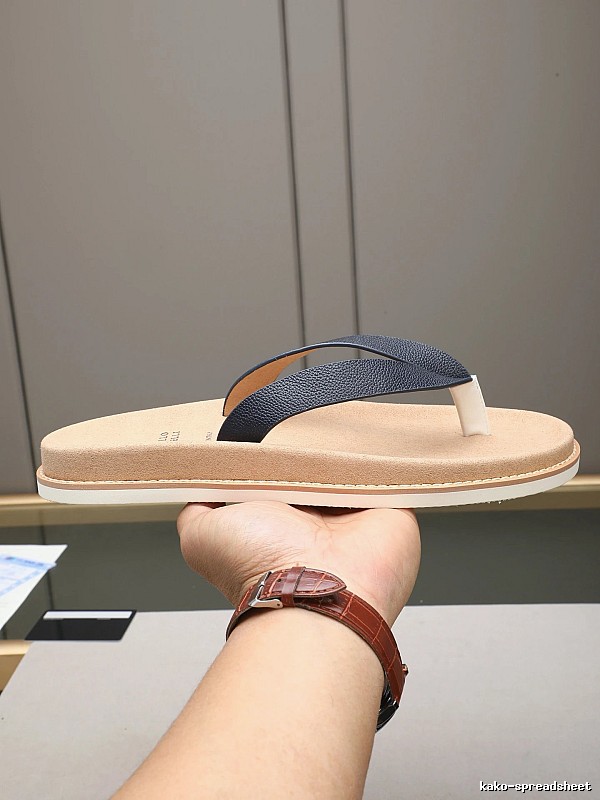 Brunello Cucinelli Casual Color-block Flip-flops