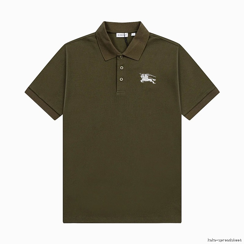 Burberry's retro-style polo shirt with the knight logo
