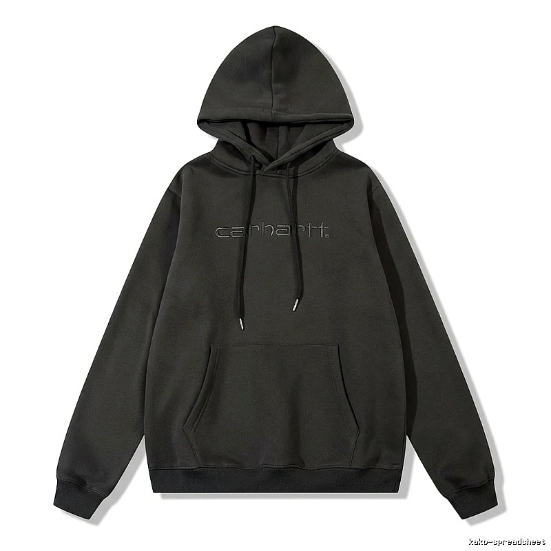 Carhartt basic black hoodie