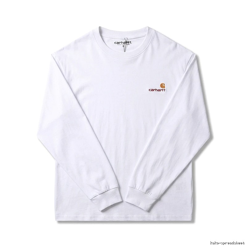 Carhartt basic simple white sweatshirt
