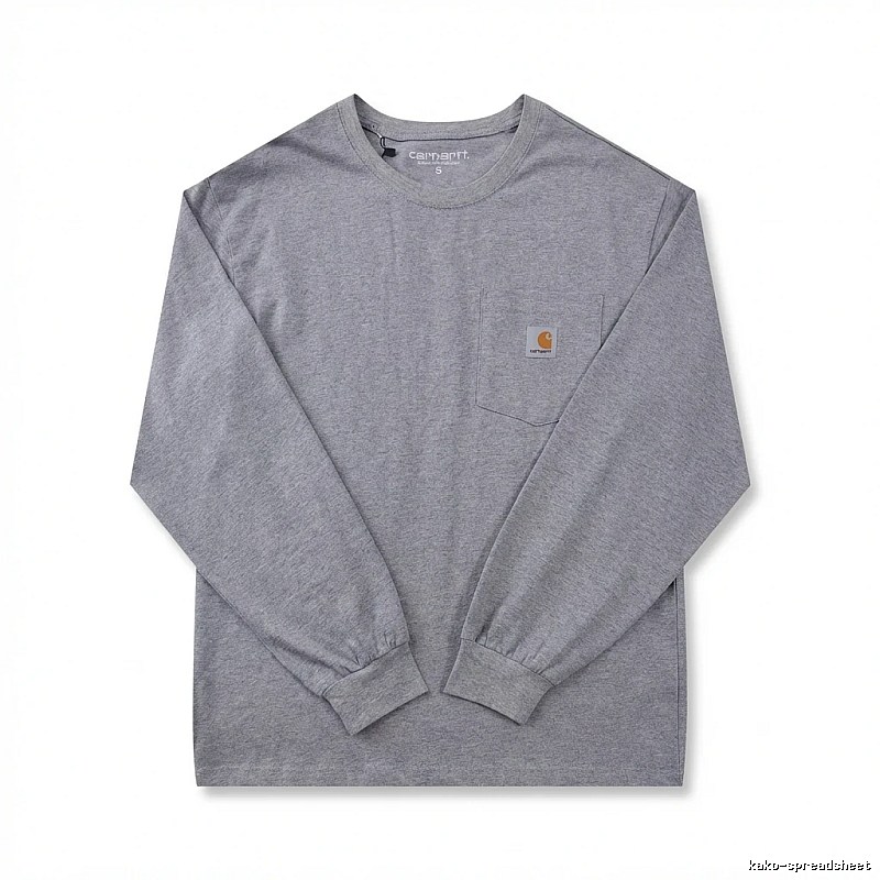 Carhartt classic American style grey long-sleeve