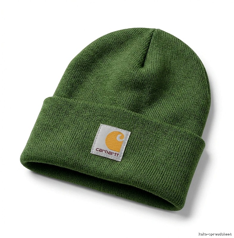 Carhartt classic green beanie