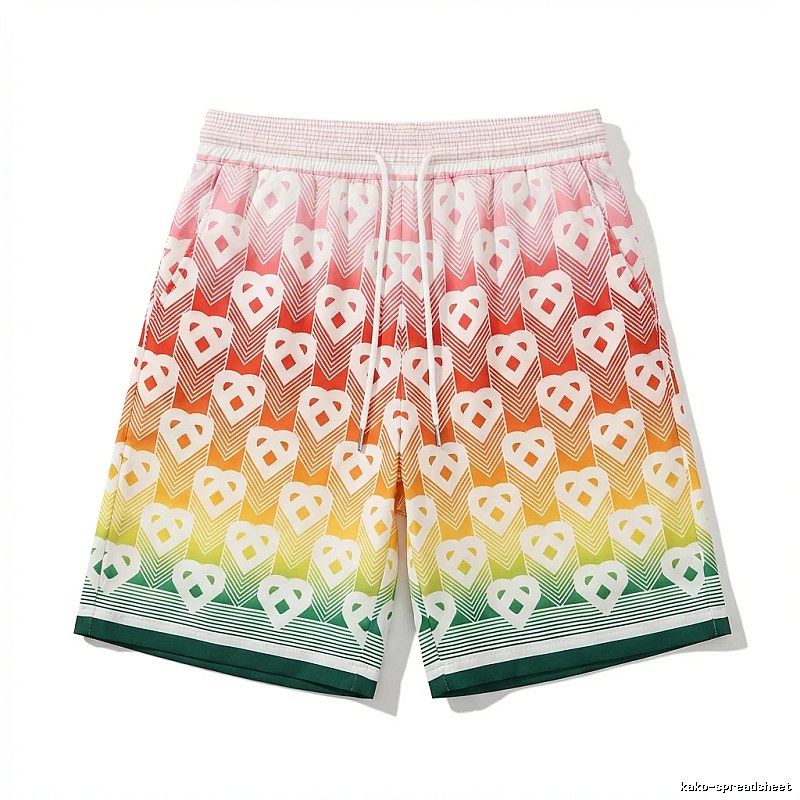 Casablanca Rainbow Wind Shorts