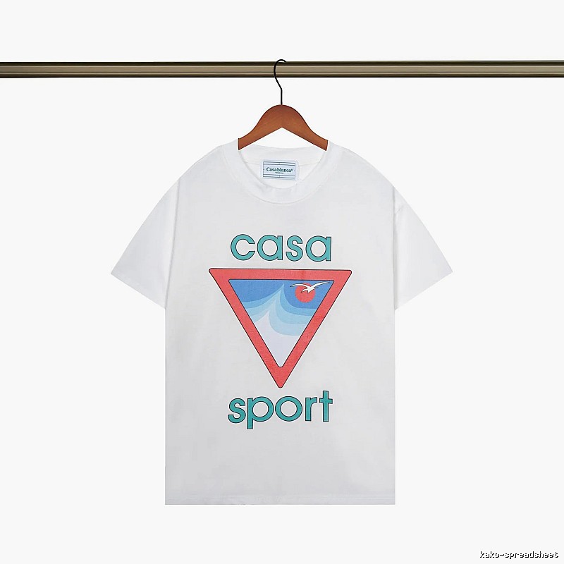 Casablanca Sport Series White T-shirt