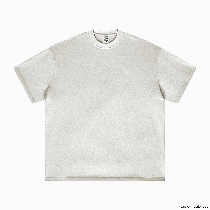 Casual Plain white T-shirt Minimal White Short for Streetwear Looks