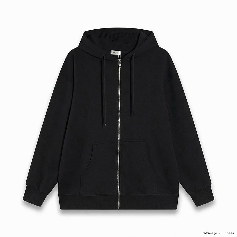 CELINE basic simple black sweatshirt