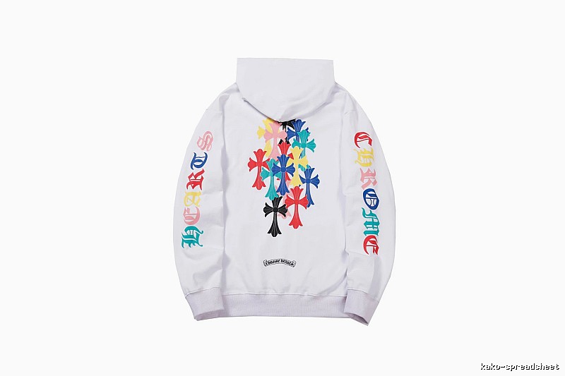 Chrome Hearts 2088-39 White Cross Graphic Hoodie City Outfit