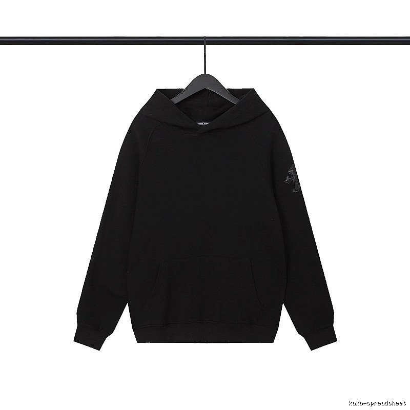 Chrome Hearts 2089-83 Black Cross Graphic Hoodie Active Casual