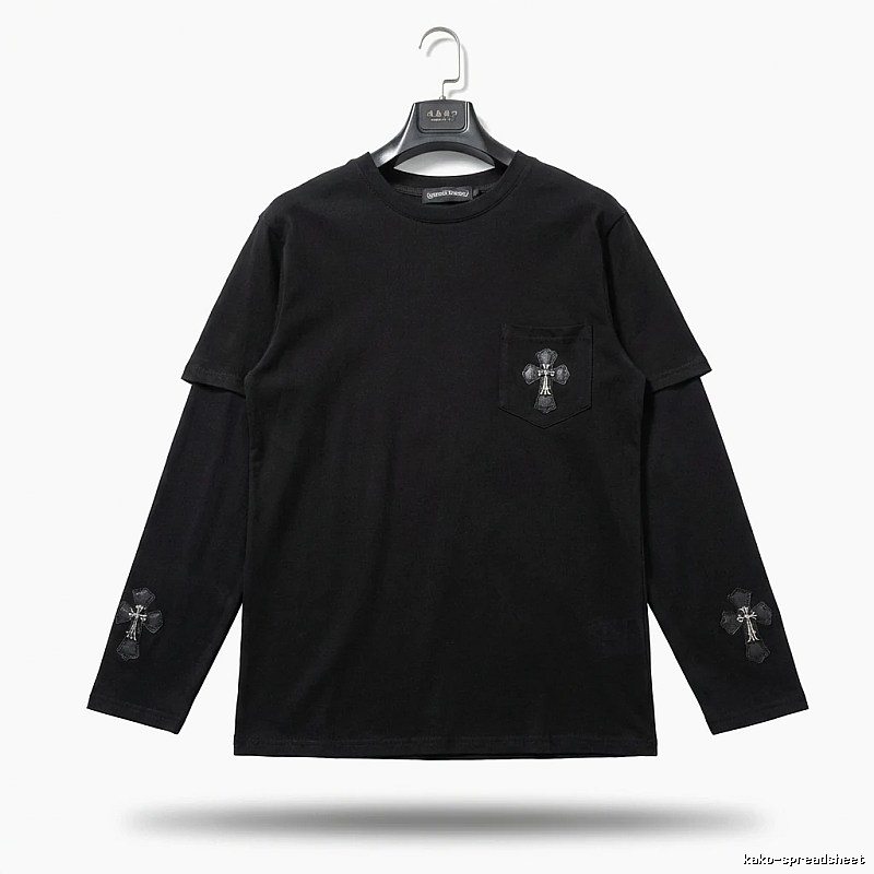 Chrome Hearts Cross Dark Style Top