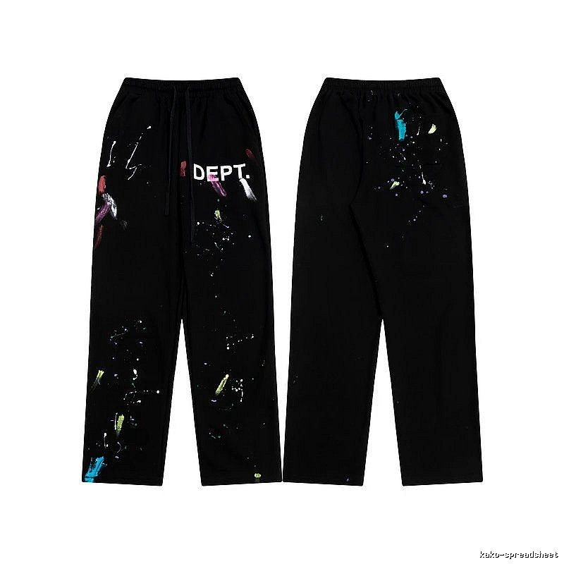 Chrome Hearts Premium Style Graphic sweatpants Black Printed Graphics for Resort Outfits