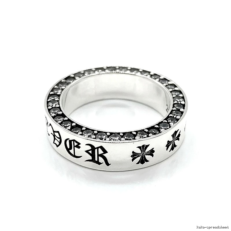 Chrome Hearts Silver Dark Style Ring