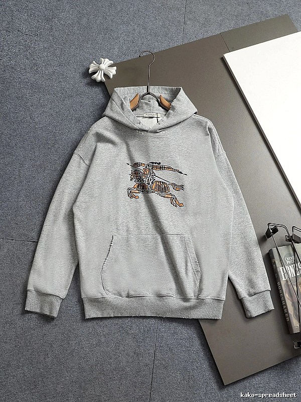 Cold Weather Hoodie with Gray Hoodie with Illustrated Animal