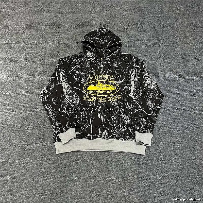Corteiz camouflage hoodie