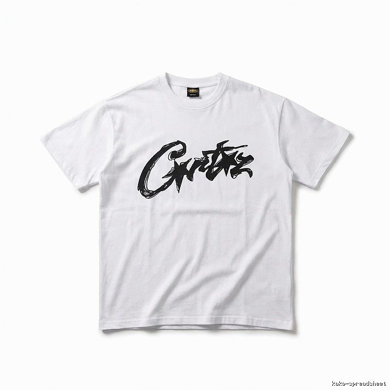Corteiz Graffiti Style White T-shirt