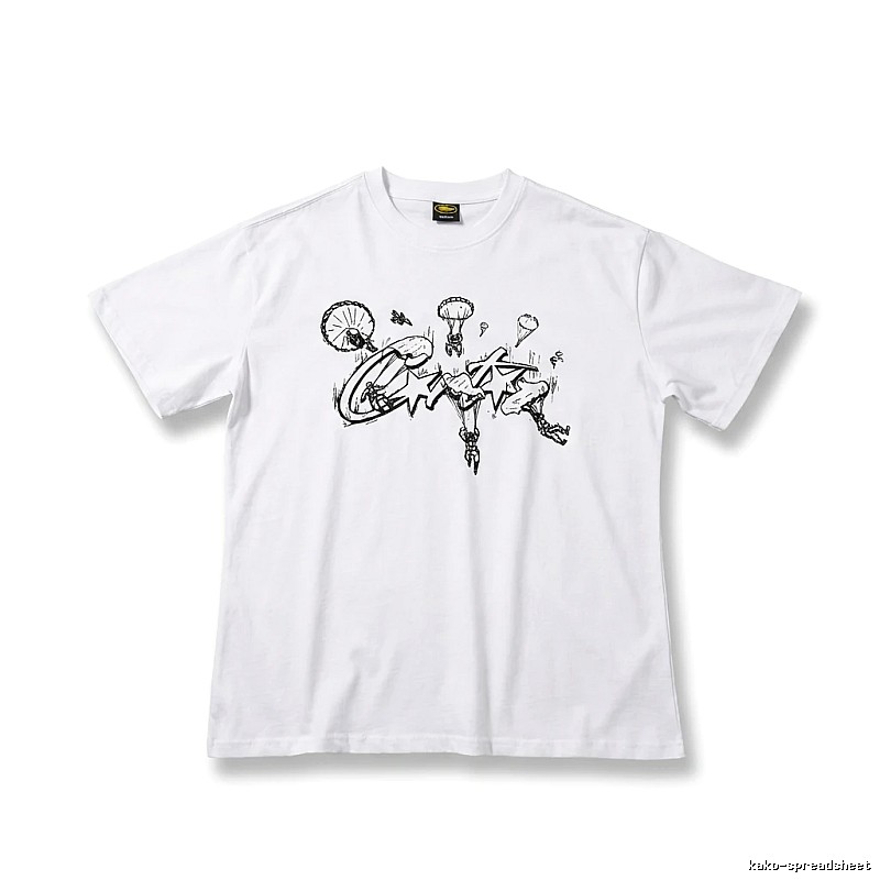 Corteiz Graffiti-style White T-shirt