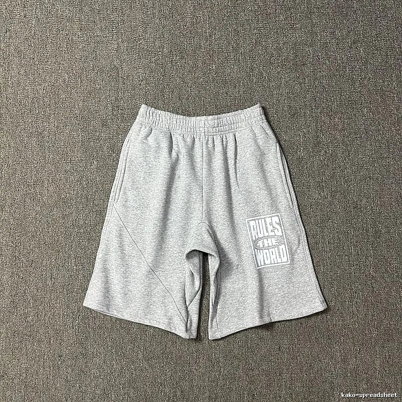 Corteiz grey trendy brand shorts