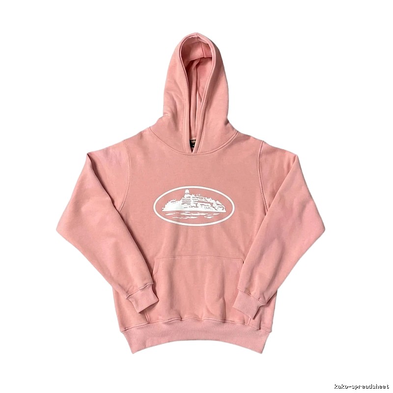 Corteiz Pink Minimalist Hoodie