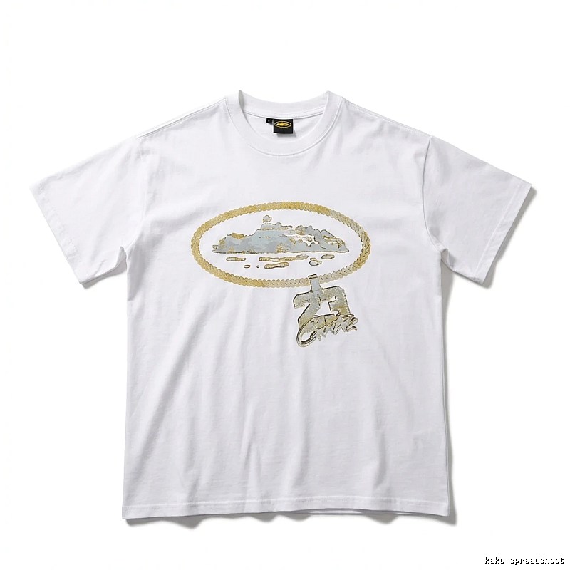 Corteiz Printed Trendy White T-shirt